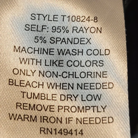 Johnny Was Los Angeles Janie Favorite Bell Sleeve Top - Size L - Picture 8 of 8